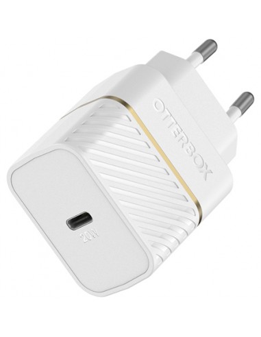 EU Wall Charger20W 1X USB-C20W USBPD WHT