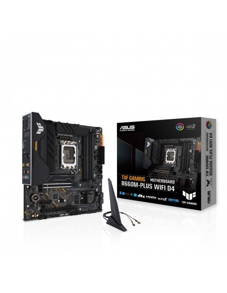 ASUS TUF GAMING B660M- PLUS WIFI D4 Intel B660 LGA 1700 micro ATX