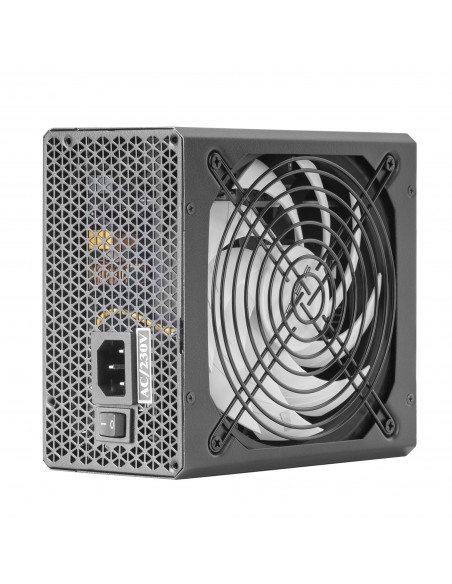 Tacens RADIX ECO X 650 Fuente Alimentación PC ATX 650W 6 Años Garantía Tecnología Silenciosa AI-RPM +87% Eficiencia Negro