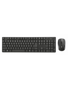 Trust XIMO teclado Ratón incluido RF inalámbrico QWERTY Español Negro