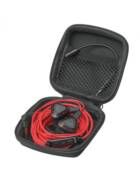 Trust TRU GXT 408 Auriculares Alámbrico Dentro de oído Juego Negro, Rojo