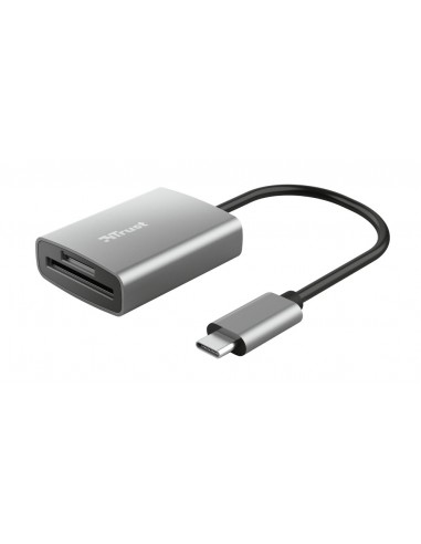 Trust 24136 lector de tarjeta USB 3.2 Gen 1 (3.1 Gen 1) Type-C Aluminio