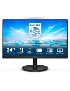 Philips V Line 241V8LA 00 LED display 60,5 cm (23.8") 1920 x 1080 Pixeles Full HD Negro