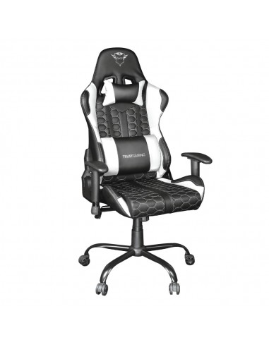 Trust GXT 708W Resto Silla para videojuegos universal Negro, Blanco