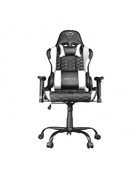 Trust GXT 708W Resto Silla para videojuegos universal Negro, Blanco