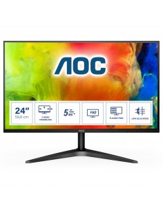 AOC B1 24B1H pantalla para PC 59,9 cm (23.6") 1920 x 1080 Pixeles Full HD LED Negro