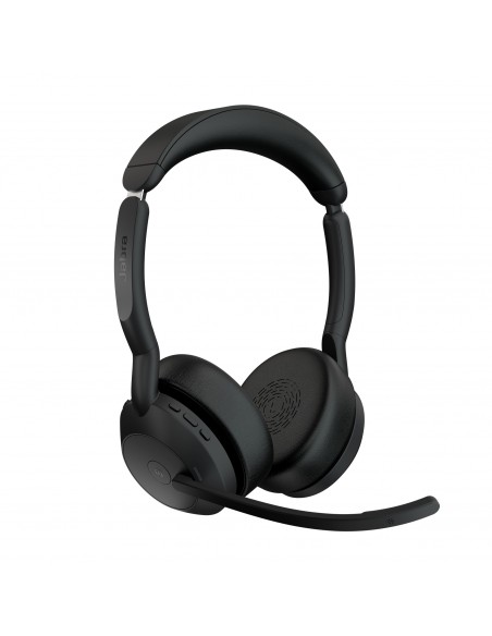 Jabra Evolve2 55 Auriculares Inalámbrico y alámbrico Diadema Oficina Centro de llamadas Bluetooth Base de carga Negro