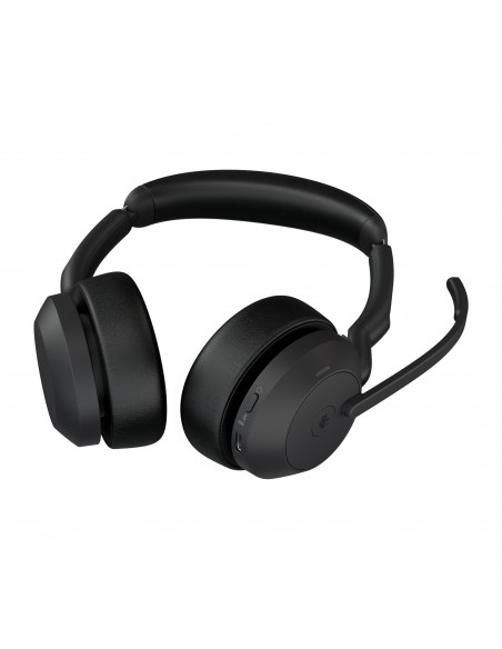 Jabra Evolve2 55 Auriculares Inalámbrico y alámbrico Diadema Oficina Centro de llamadas Bluetooth Base de carga Negro