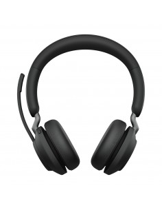 Jabra Evolve2 65, UC Stereo Auriculares Inalámbrico Diadema Oficina Centro de llamadas USB tipo A Bluetooth Negro