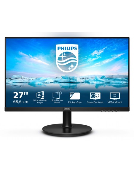 Philips V Line 271V8L 00 LED display 68,6 cm (27") 1920 x 1080 Pixeles Full HD Negro