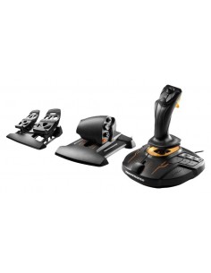 Thrustmaster T-16000M FCS Flight Pack Negro USB Palanca de mando Analógico Digital MAC, PC