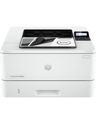 HP LaserJet Pro Impresora 4002dw, Blanco y negro, Impresora para Pequeñas y medianas empresas, Estampado, Impresión a doble