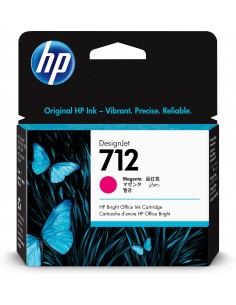 HP Cartucho de Tinta DesignJet 712 magenta de 29 ml