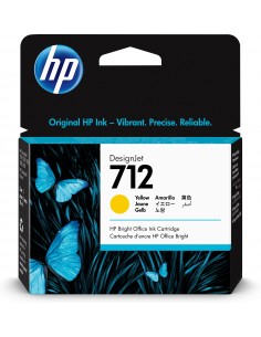 HP Cartucho de Tinta DesignJet 712 amarillo de 29 ml