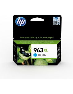 HP Cartucho de tinta Original 963XL cian de alta capacidad