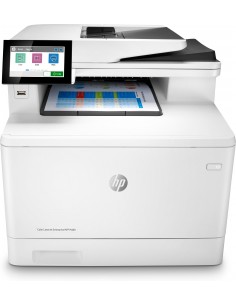 HP Color LaserJet Enterprise Impresora multifunción M480f, Color, Impresora para Empresas, Imprima, copie, escanee y envíe por