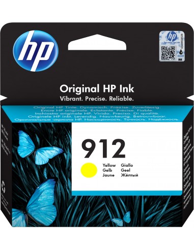 HP Cartucho de tinta Original 912 amarillo