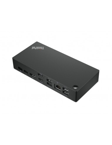 Lenovo 40AY0090EU base para portátil y replicador de puertos Alámbrico USB 3.2 Gen 1 (3.1 Gen 1) Type-C Negro