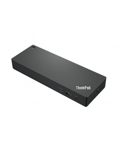 Lenovo 40B00300EU base para portátil y replicador de puertos Alámbrico Thunderbolt 4 Negro, Rojo