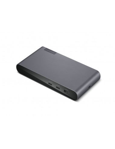 Lenovo 40B30090EU base para portátil y replicador de puertos 2 x USB 3.2 Gen 2 (3.1 Gen 2) Type-C Gris