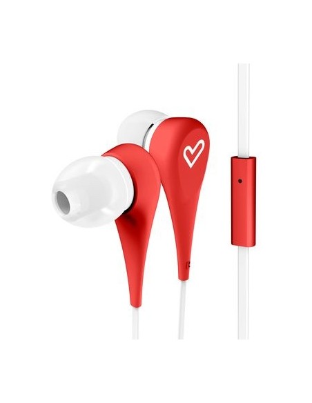 Energy Sistem Style 1+ Auriculares Alámbrico Dentro de oído Llamadas Música Rojo