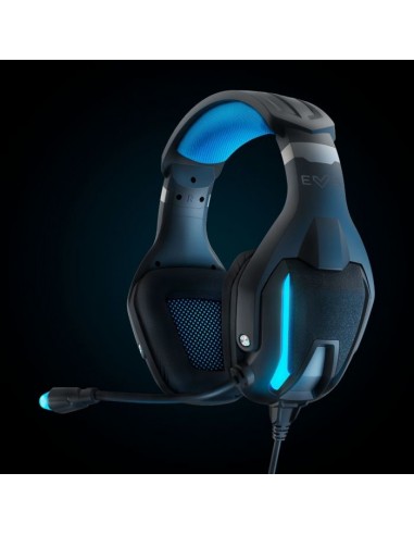 Energy Sistem ESG 5 SHOCK Auriculares Alámbrico Diadema Juego Negro, Azul