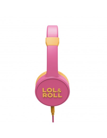 Energy Sistem Lol&Roll Pop Auriculares Alámbrico Diadema Música Rosa, Amarillo