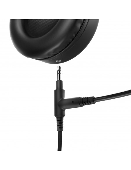 Energy Sistem Headphones Microphone 1 Negro Micrófono de contacto