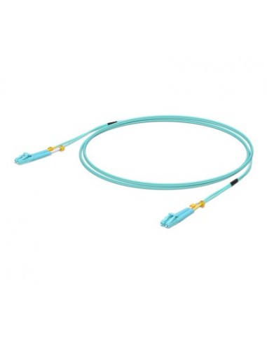 Ubiquiti UniFi ODN 5m cable de fibra optica LC OM3 Color aguamarina