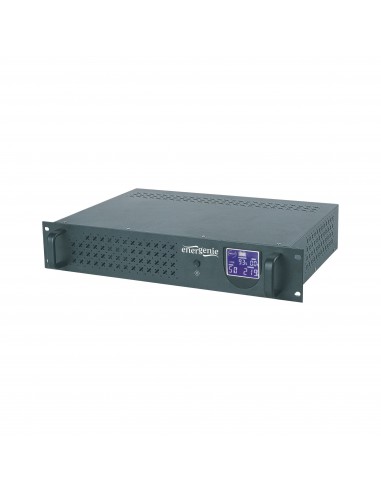 Gembird - Ups rack 19'' 3.4u 1500va, 4xiec 230v out, iec14 in,rj11, usb, lcd sistema de alimentación ininterrumpida (UPS) Línea