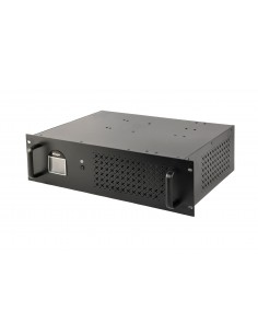 Gembird UPS-RACK-1200 sistema de alimentación ininterrumpida (UPS) Línea interactiva 1,2 kVA 720 W 4 salidas AC