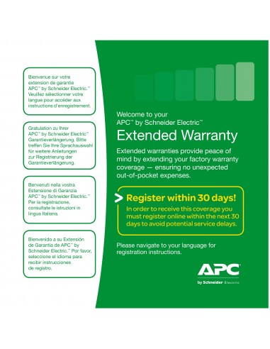 APC Service Pack 3 Year Extended Warranty