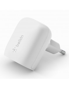 Belkin BoostCharge Smartphone, Tableta Blanco Corriente alterna Carga rápida Interior