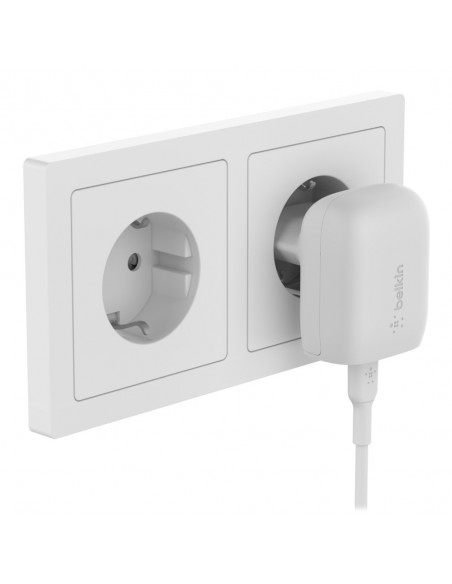 Belkin BoostCharge Smartphone, Tableta Blanco Corriente alterna Carga rápida Interior