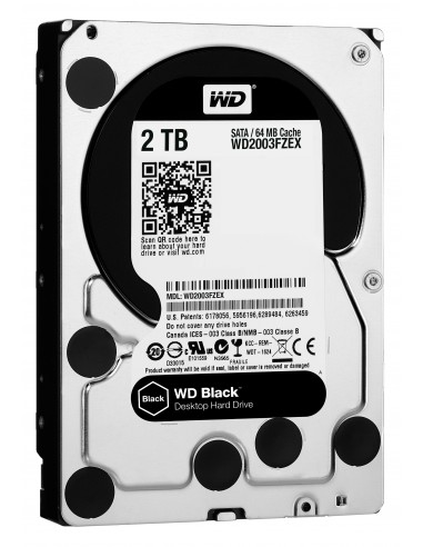 Western Digital Black 3.5" 2 TB Serial ATA III