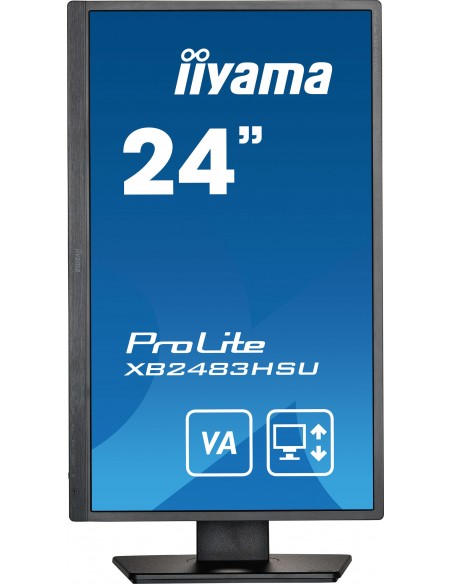 iiyama ProLite XB2483HSU-B5 LED display 60,5 cm (23.8") 1920 x 1080 Pixeles Full HD Negro