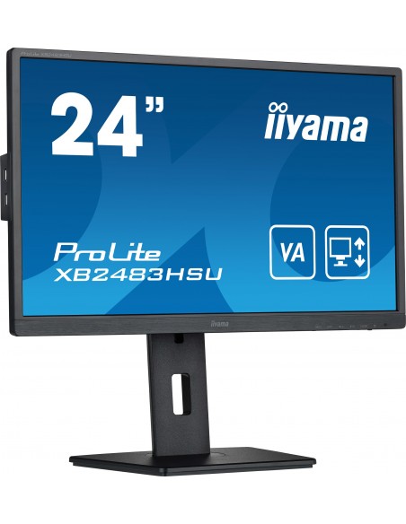 iiyama ProLite XB2483HSU-B5 LED display 60,5 cm (23.8") 1920 x 1080 Pixeles Full HD Negro