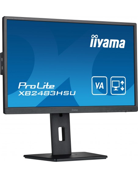 iiyama ProLite XB2483HSU-B5 LED display 60,5 cm (23.8") 1920 x 1080 Pixeles Full HD Negro