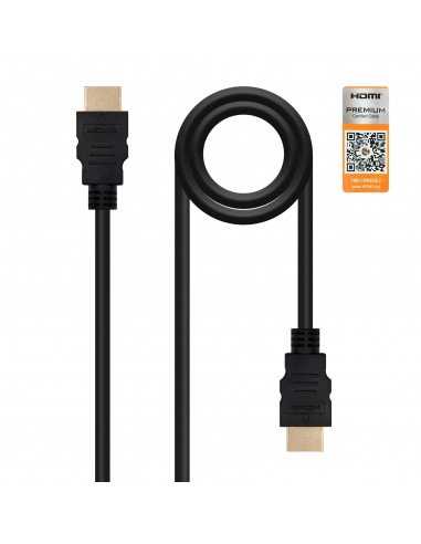 Nanocable HDMI V2.0, 3m cable HDMI HDMI tipo A (Estándar) Negro