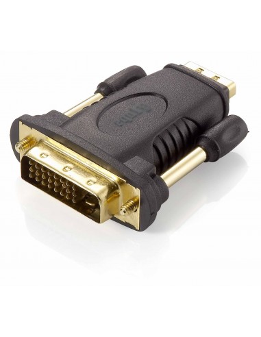 Equip 118908 cambiador de género para cable DVI (24+1) HDMI A Negro