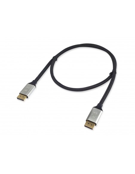 Equip 119262 cable DisplayPort 2 m Aluminio, Negro