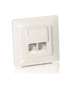 Equip 125762 toma de corriente RJ-45 Blanco