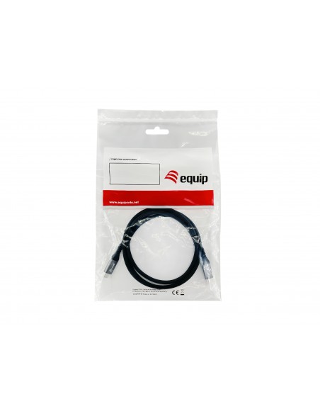 Equip 128371 cable USB 1 m USB 3.2 Gen 2 (3.1 Gen 2) USB C Negro