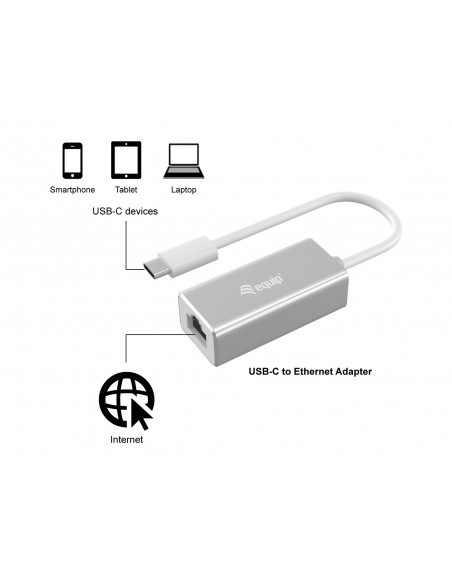 Equip 133454 adaptador y tarjeta de red Ethernet 1000 Mbit s