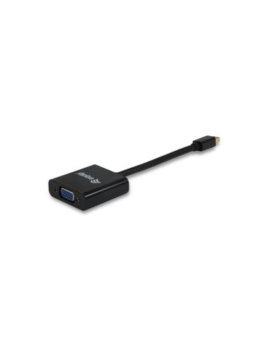 Equip 133432 adaptador de cable de vídeo 0,17 m Mini DisplayPort VGA Negro