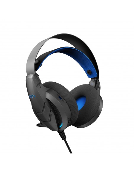 Energy Sistem 455126 auricular y casco Auriculares Alámbrico Diadema Juego USB Tipo C Negro, Azul