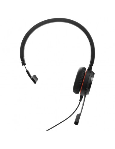 Jabra Evolve 20SE MS Mono Auriculares Alámbrico Diadema Oficina Centro de llamadas USB tipo A Bluetooth Negro