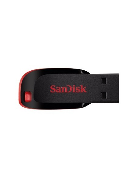 SanDisk Cruzer Blade unidad flash USB 64 GB USB tipo A 2.0 Negro, Rojo