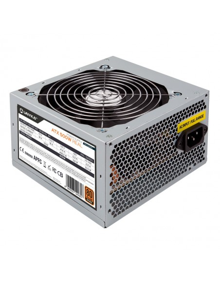 UNYKAch Fuente de Alimentación ATX 500W 80+ Bronce