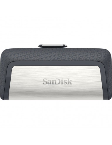 SanDisk Ultra Dual Drive USB Type-C unidad flash USB 32 GB USB Type-A   USB Type-C 3.2 Gen 1 (3.1 Gen 1) Negro, Plata